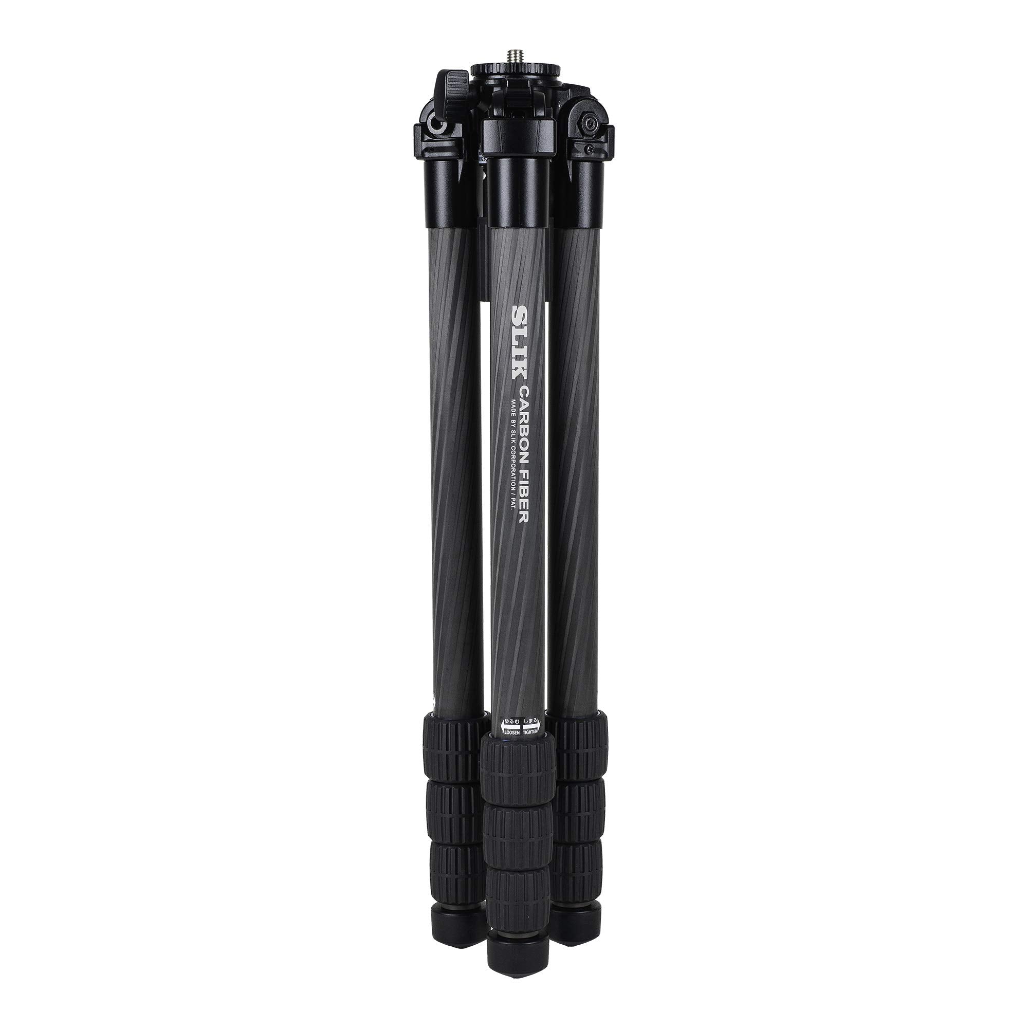 Slik Pro Cf 834 4 Section 65' Carbon Fiber Tripod Black (615 923)